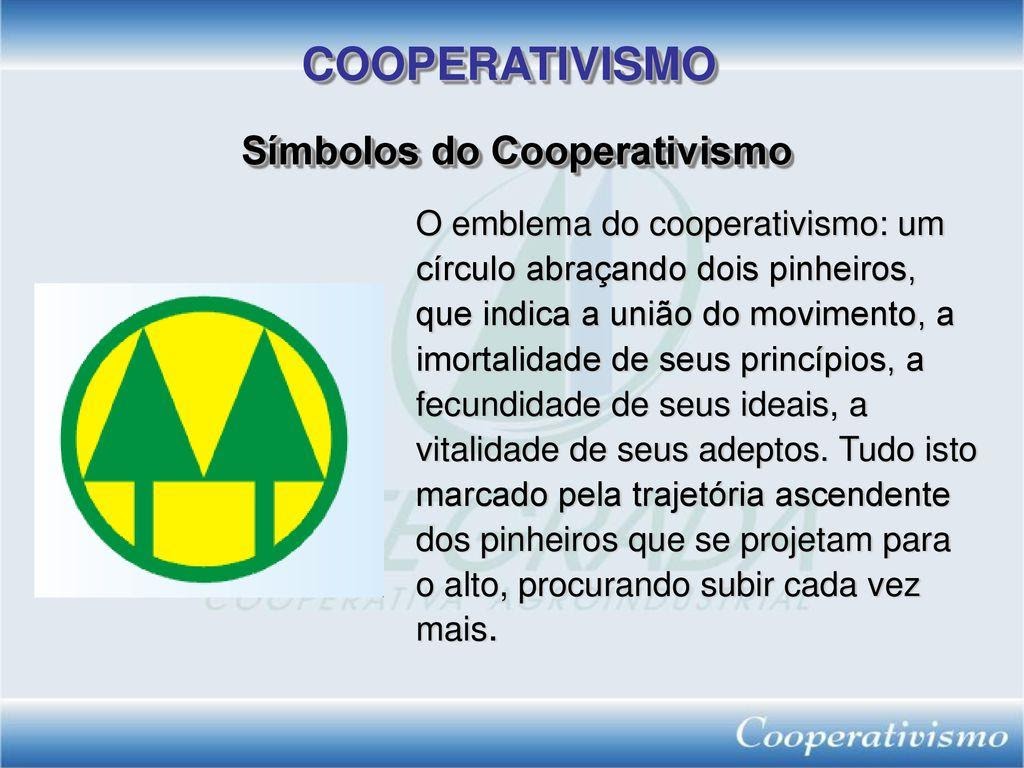 emblema de cooperativismo 